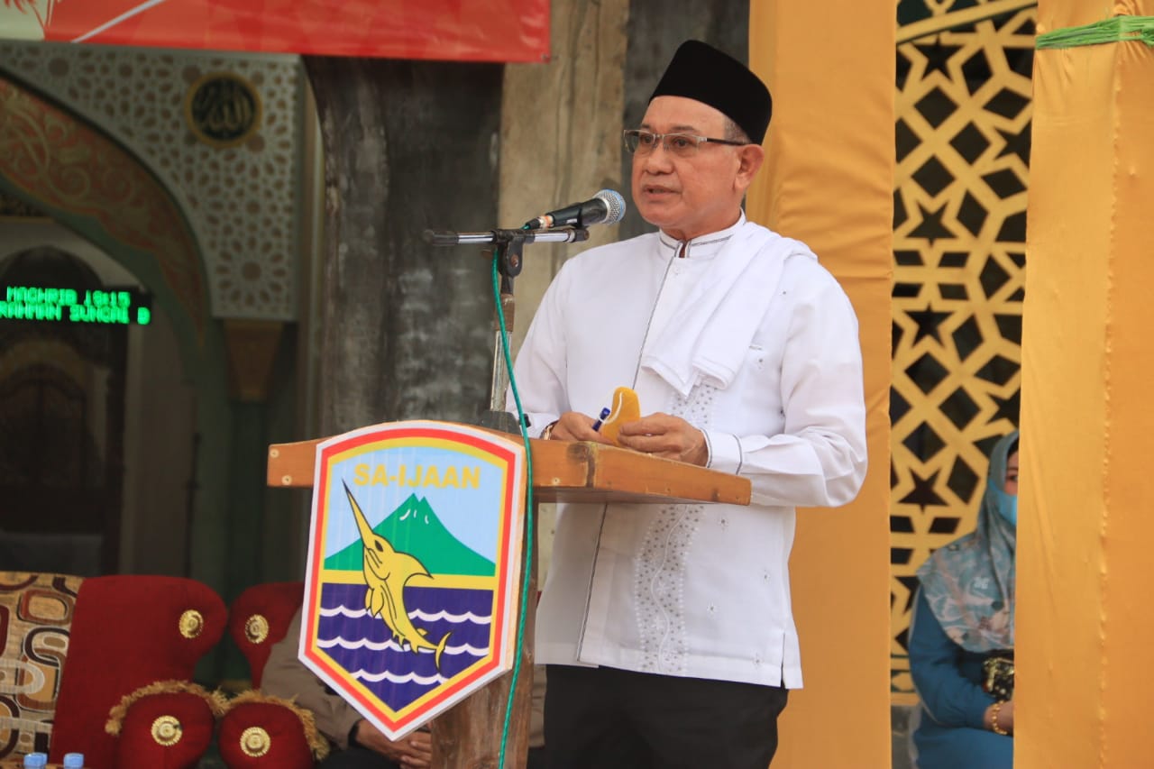 Safari Ramadhan Bupati Kotabaru Hari 23 Puasa Di Kecamatan Pulau Sebuku