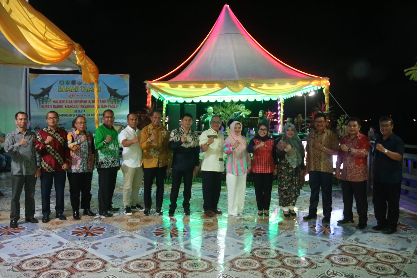 Bupati dan Wakil Bupati Kotabaru Ramah Tamah Bersama 6 Kabupaten