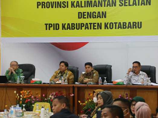 Rem Inflasi di Kabupaten Kotabaru TPID Kal-Sel Laksanakan Koordinasi