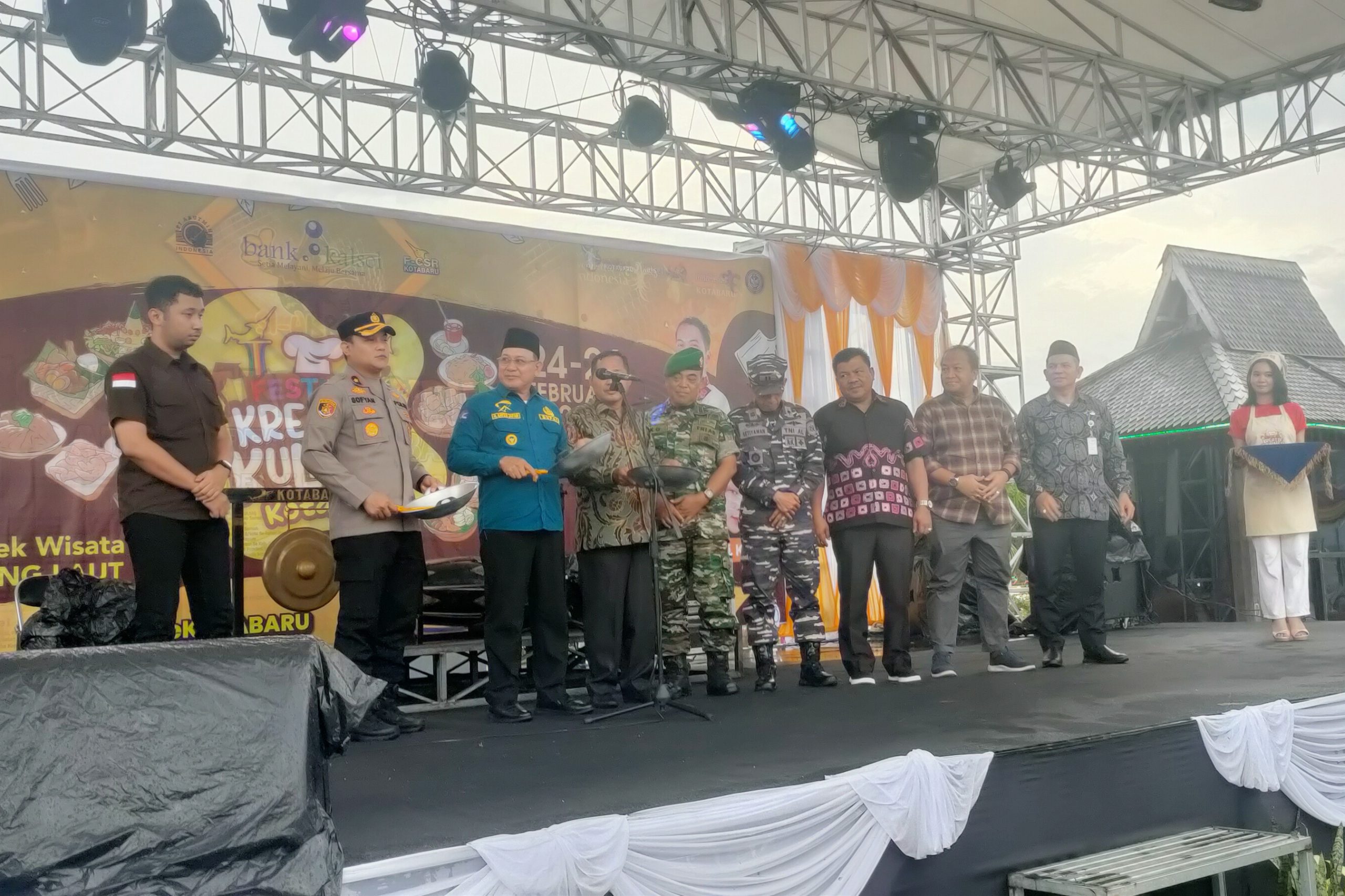 Bangkitkan UMKM Daerah, Pemerintah Kotabaru Gelar Festival Kuliner 2023