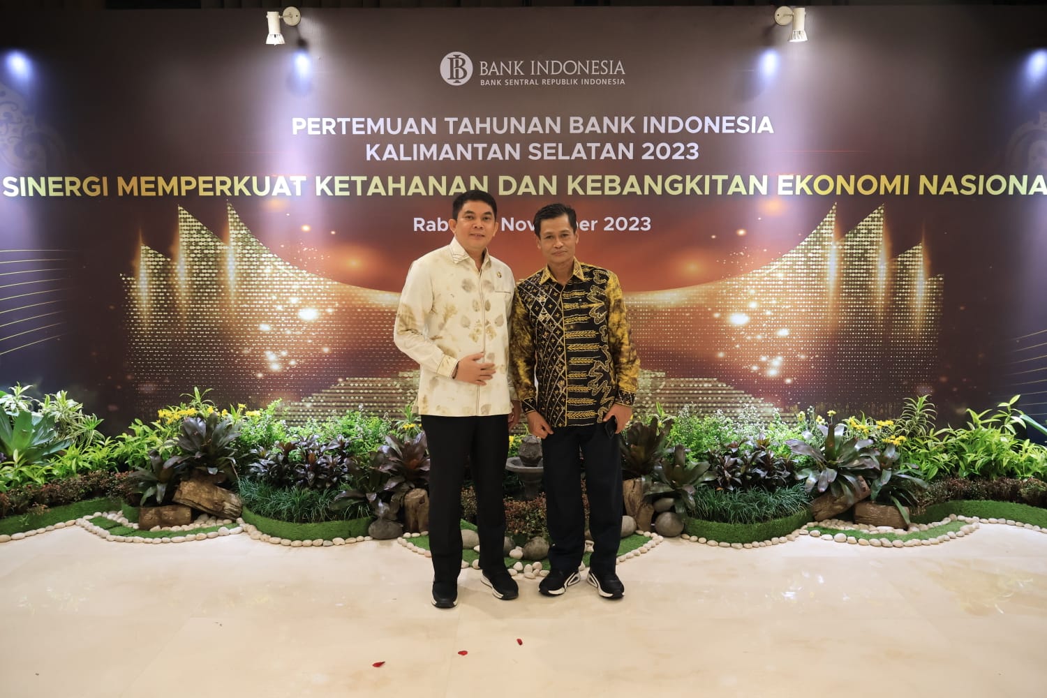Wabup Andi Rudi Latif Hadiri Pertemuan Tahunan Bank Indonesia Kalimantan Selatan